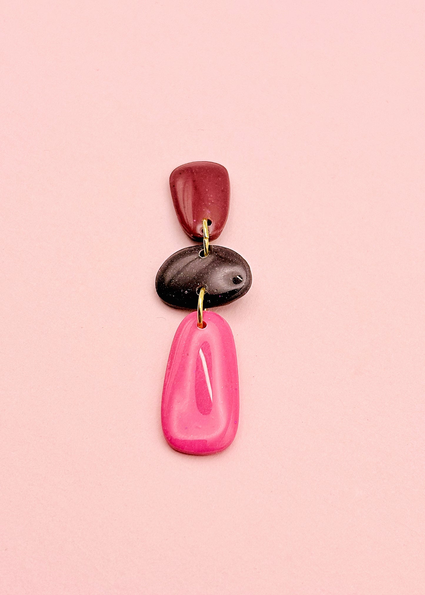 Orla Noir Irisé, Rose et Marron Irisé