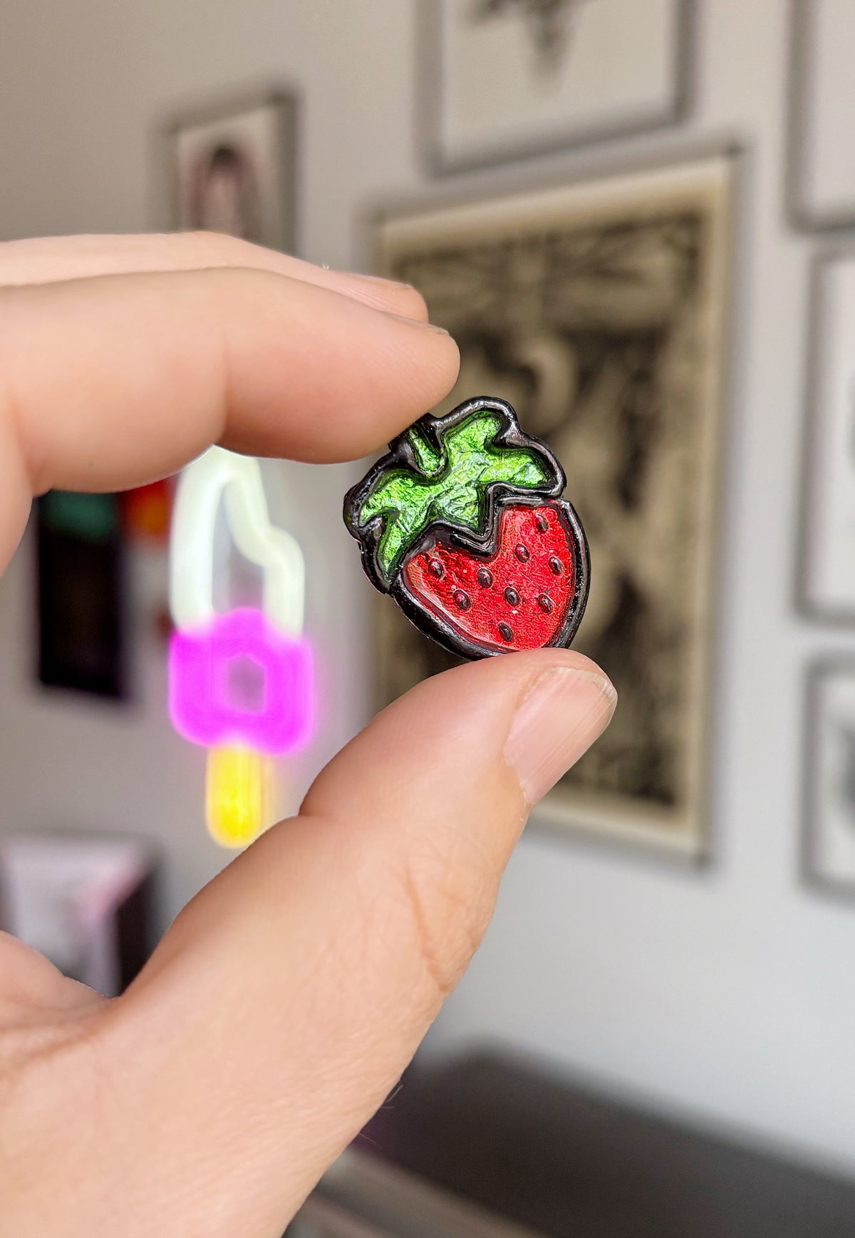 Broche ou Aimant Fruits