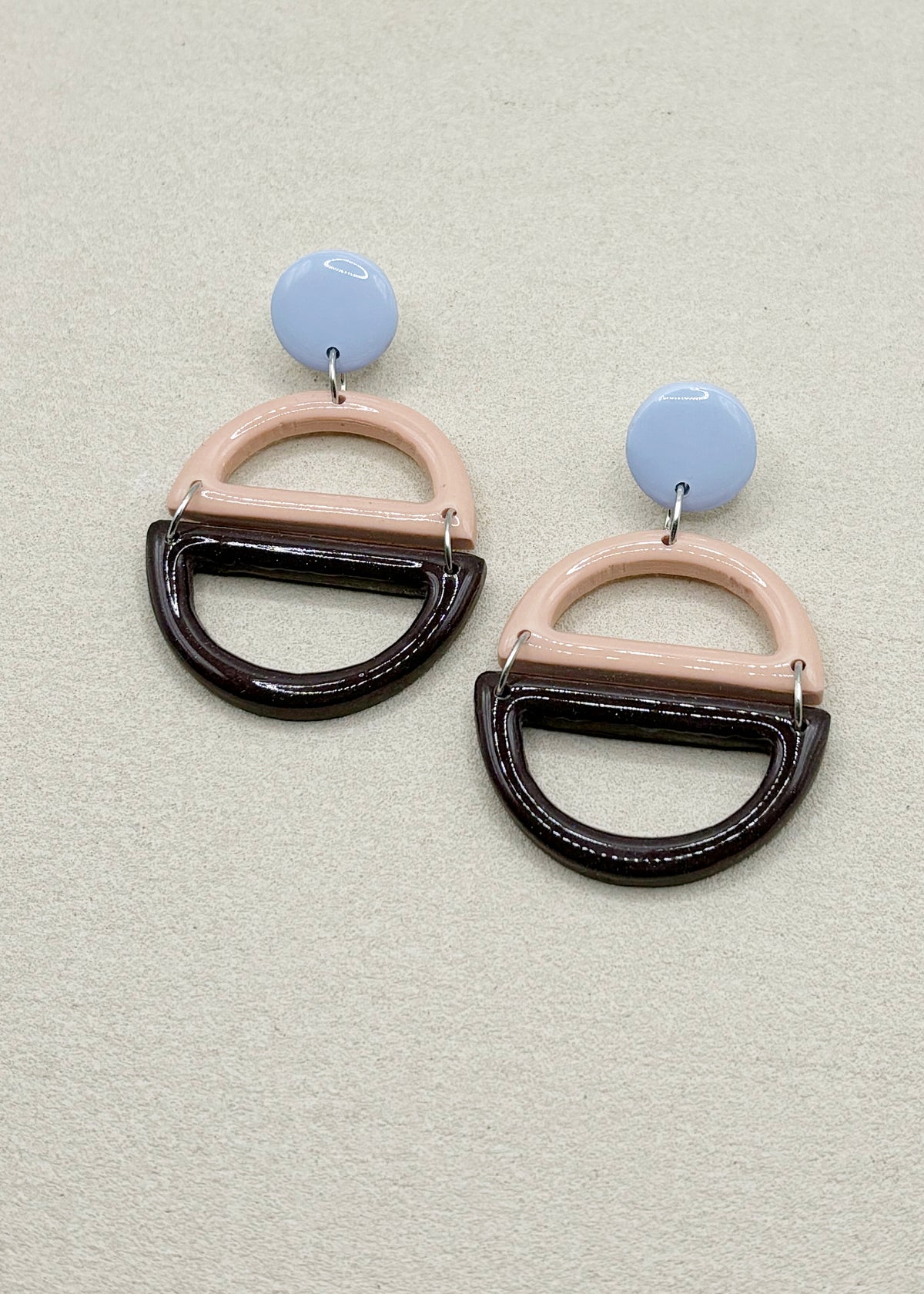 Color Block Demi Cercles