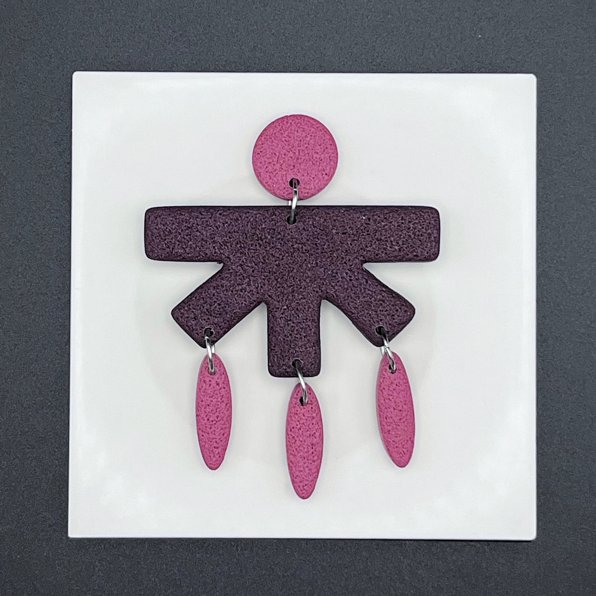 Automne Rose et Aubergine