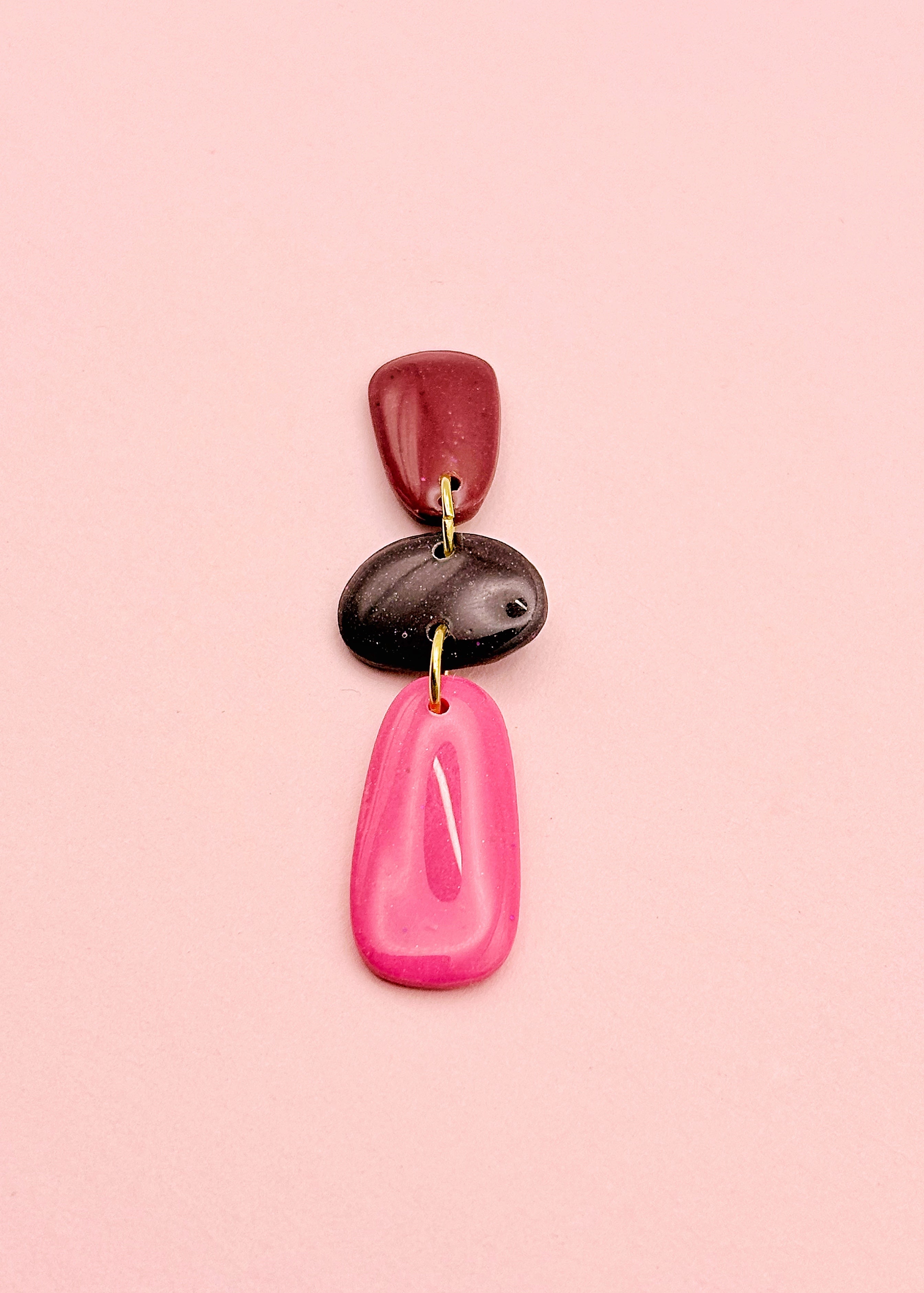 Orla Noir Irisé, Rose et Marron Irisé