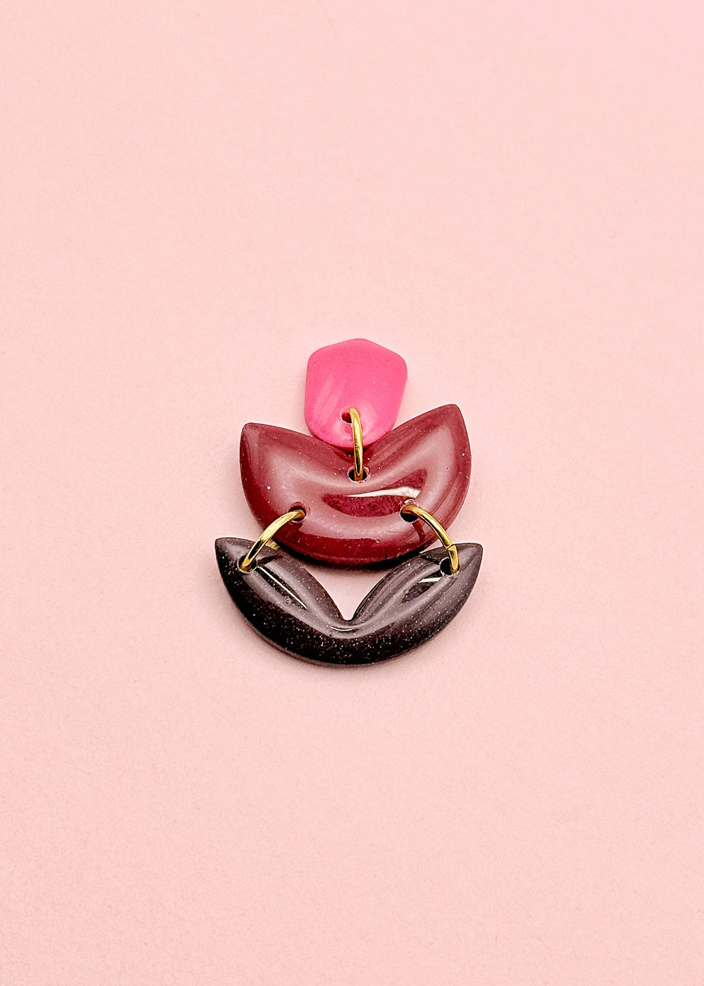 Orla Noir Irisé, Rose et Marron Irisé