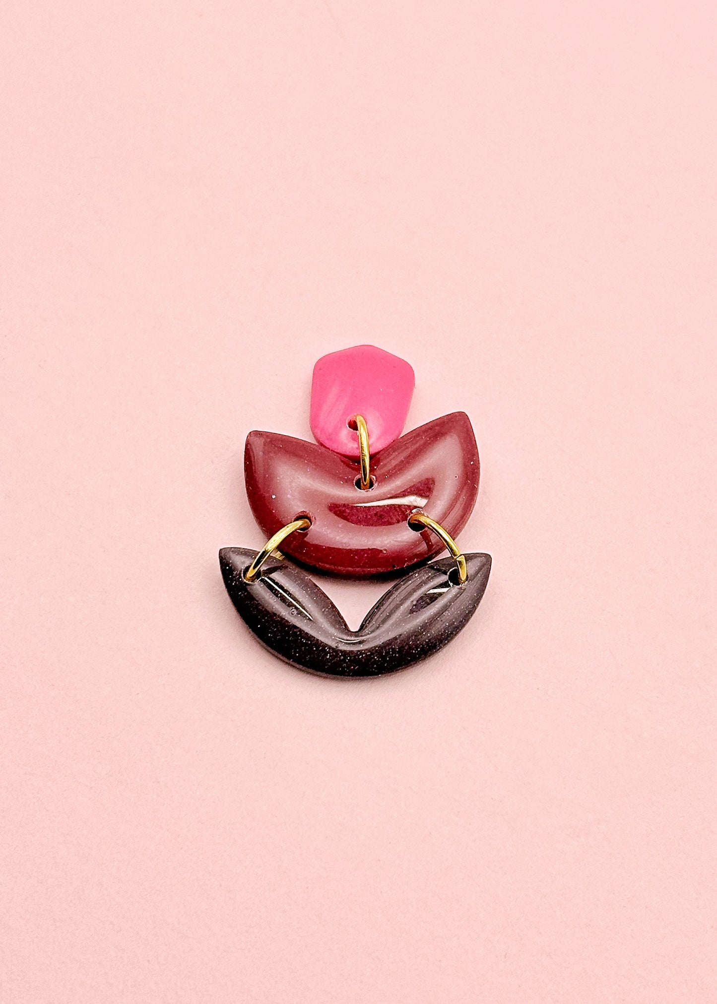 Orla Noir Irisé, Rose et Marron Irisé