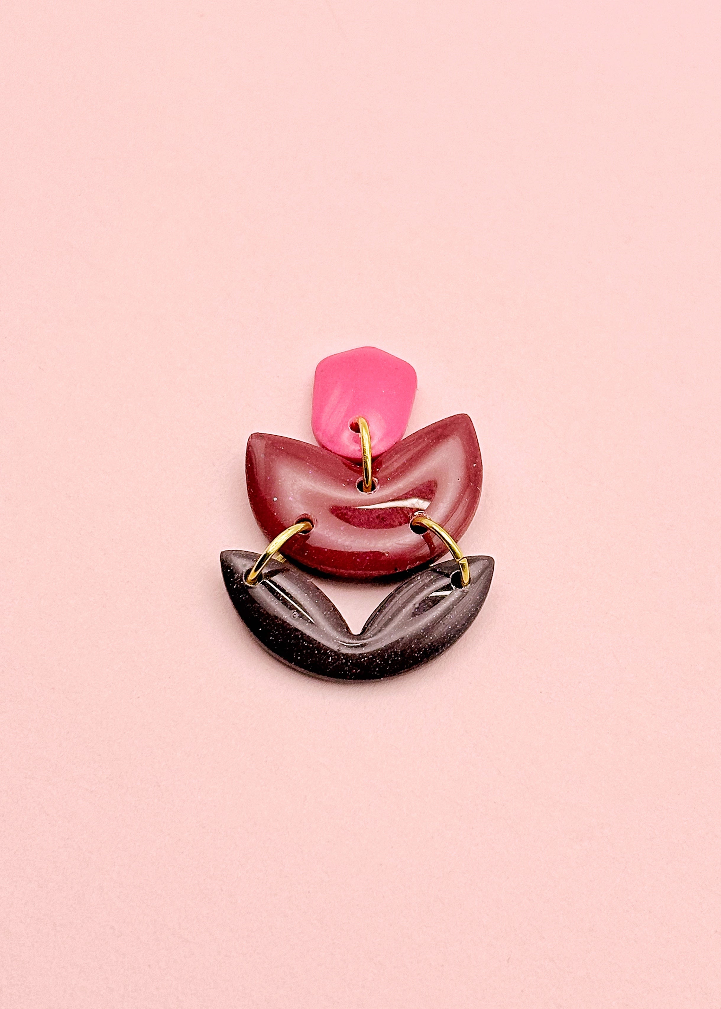 Orla Noir Irisé, Rose et Marron Irisé