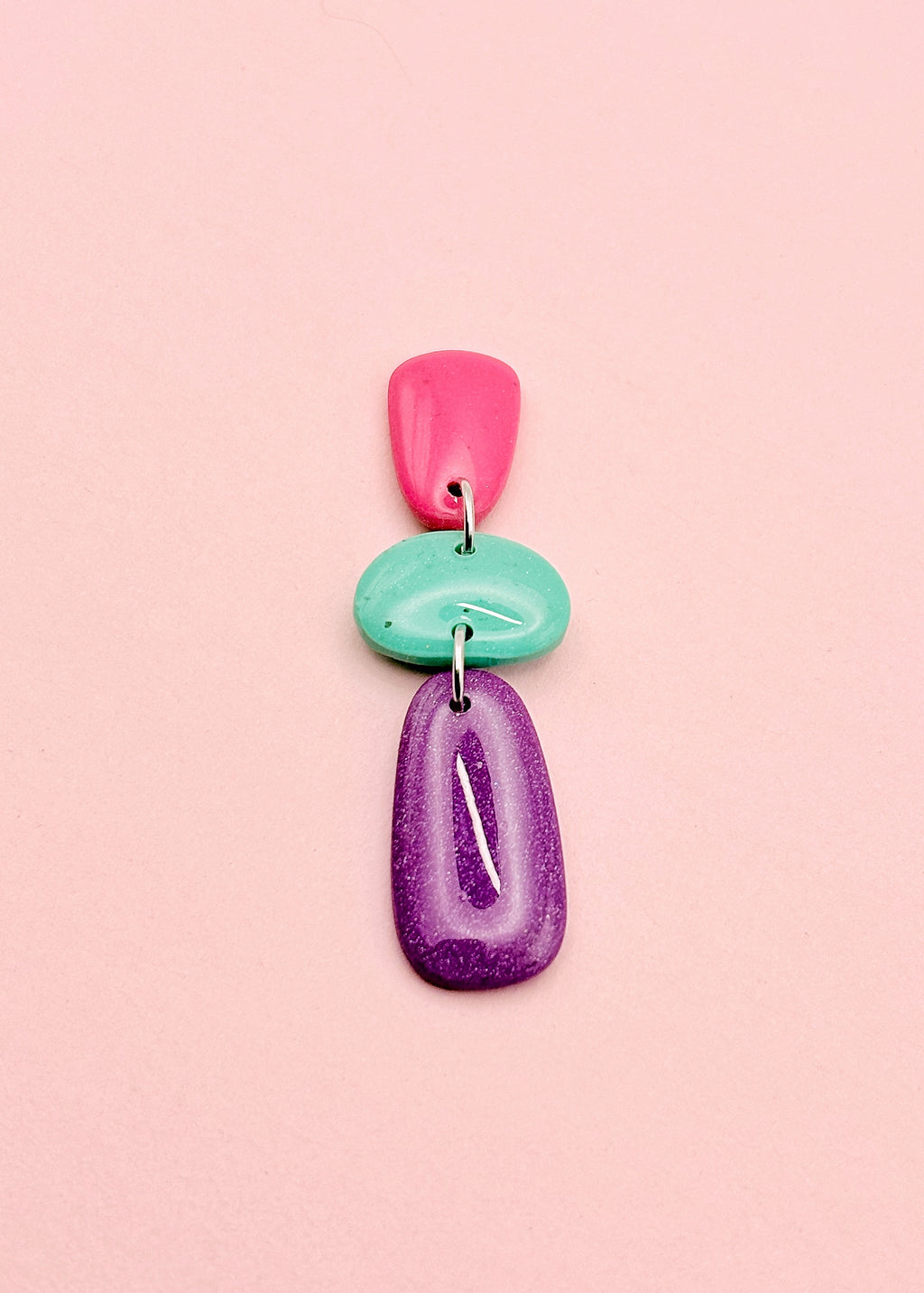 Orla rose turquoise et mauve