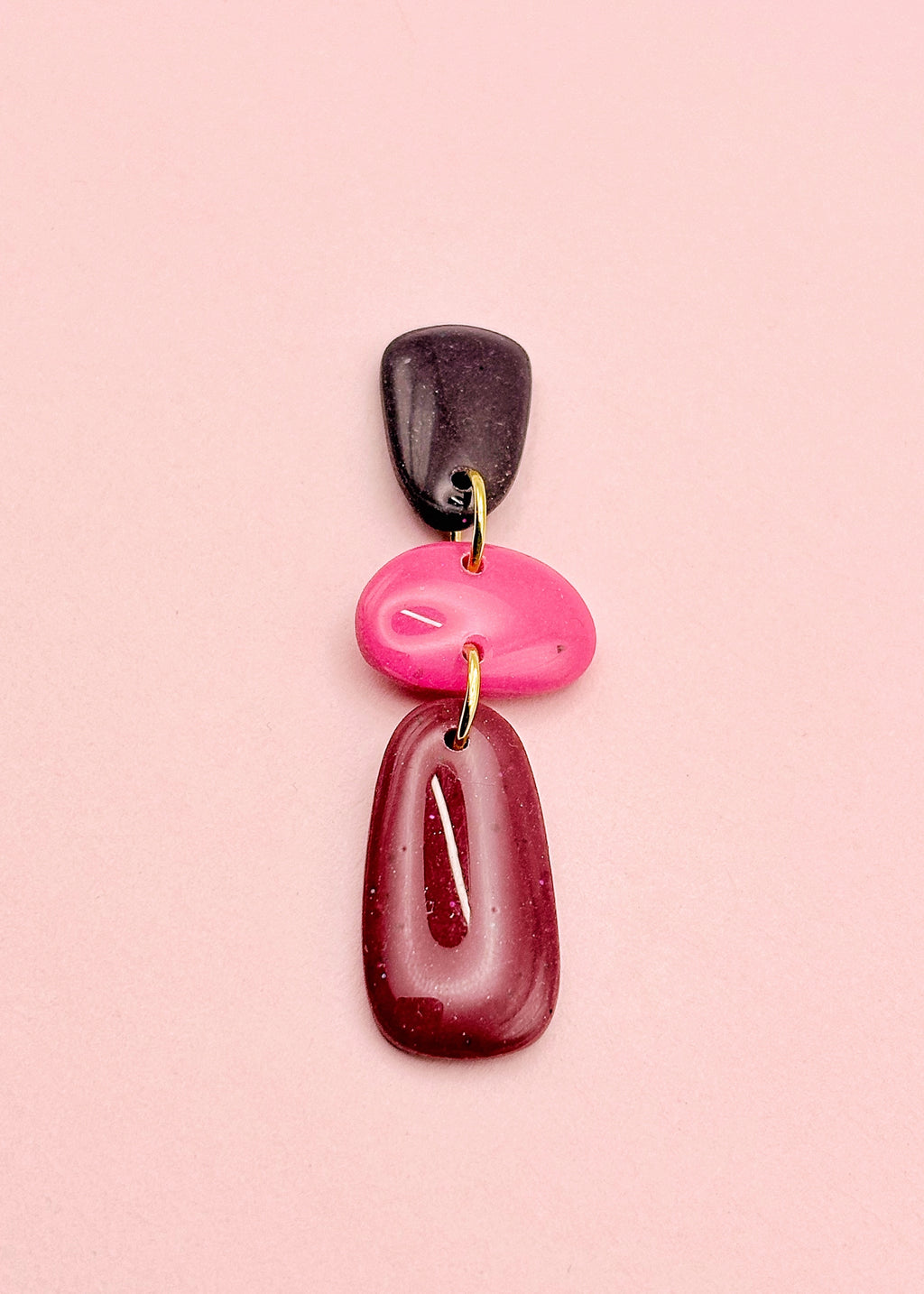 Orla Noir Irisé, Rose et Marron Irisé