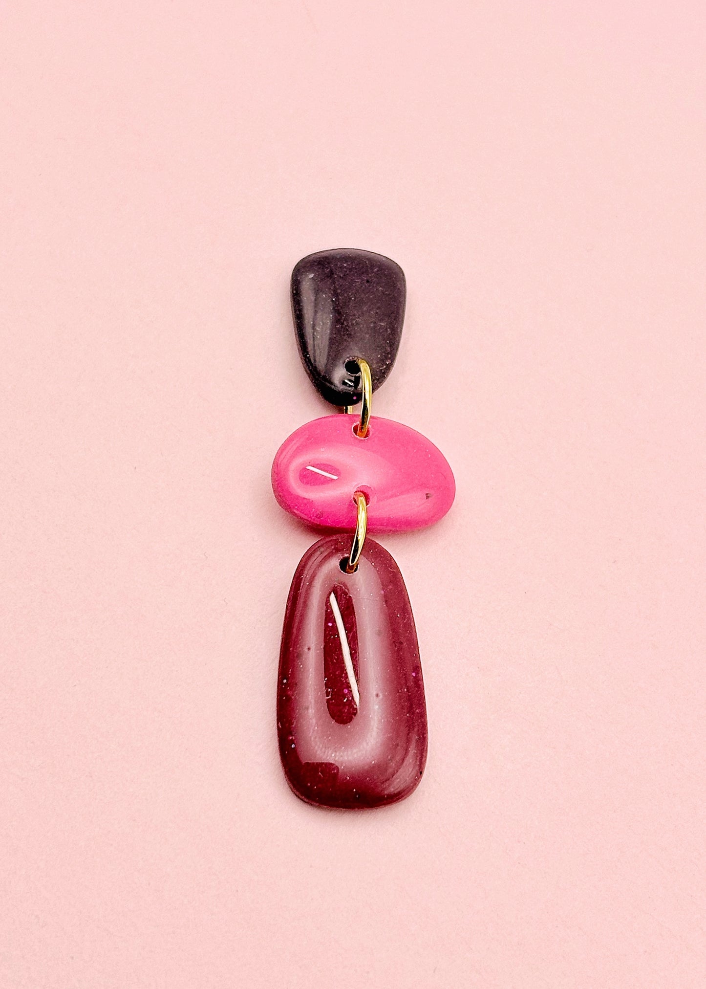 Orla Noir Irisé, Rose et Marron Irisé