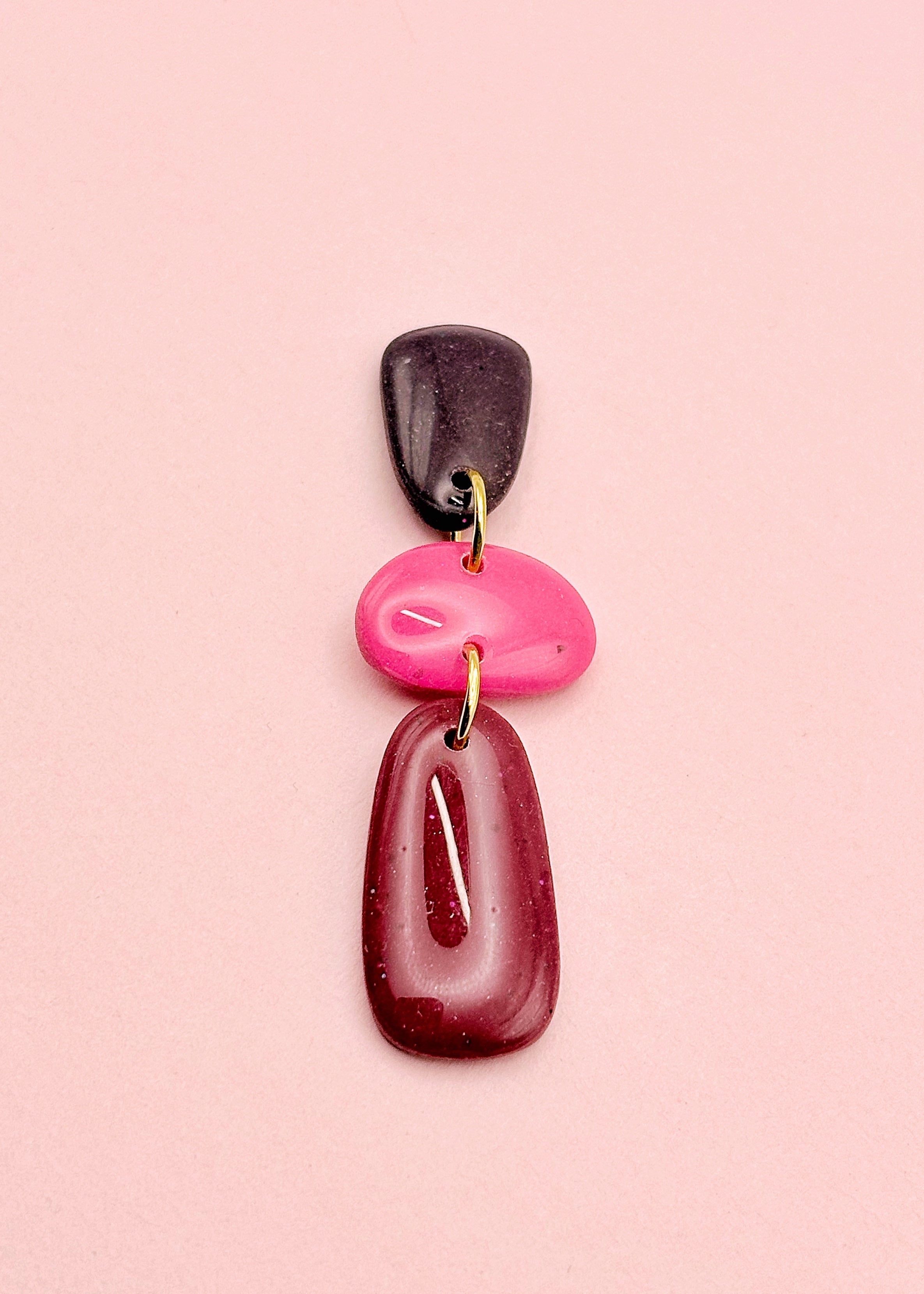 Orla Noir Irisé, Rose et Marron Irisé