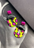 Pendantes Leopard Vert