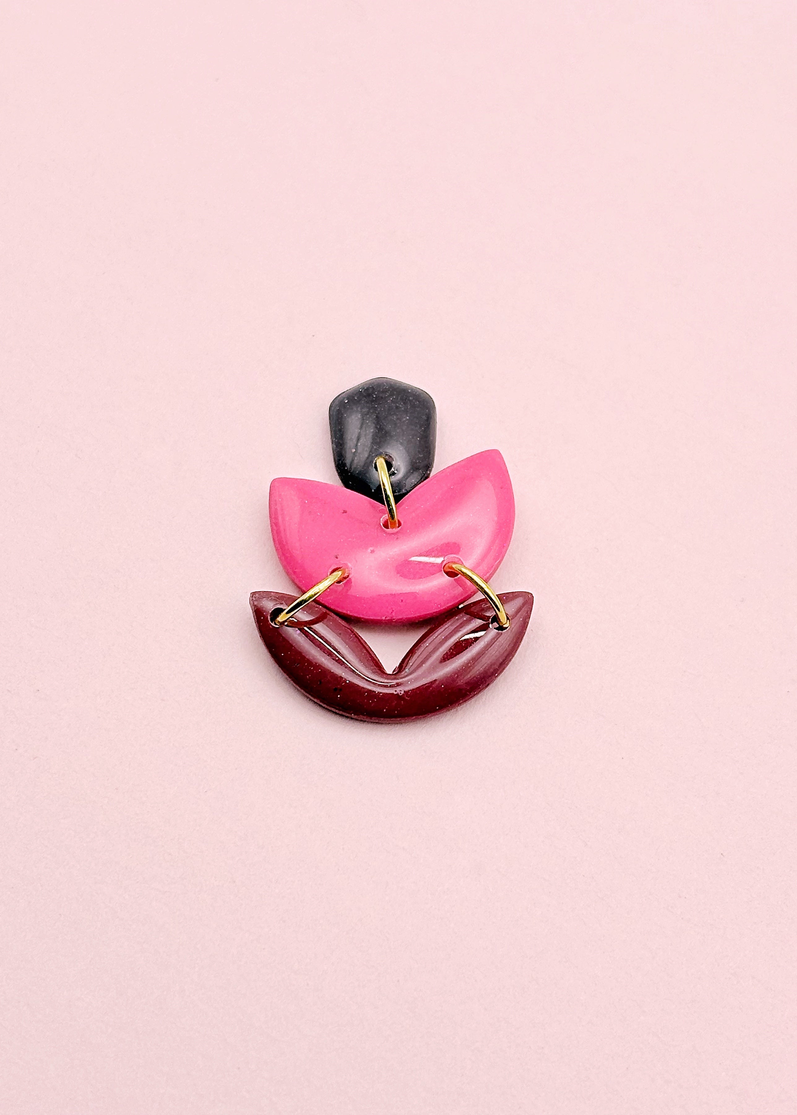 Orla Noir Irisé, Rose et Marron Irisé