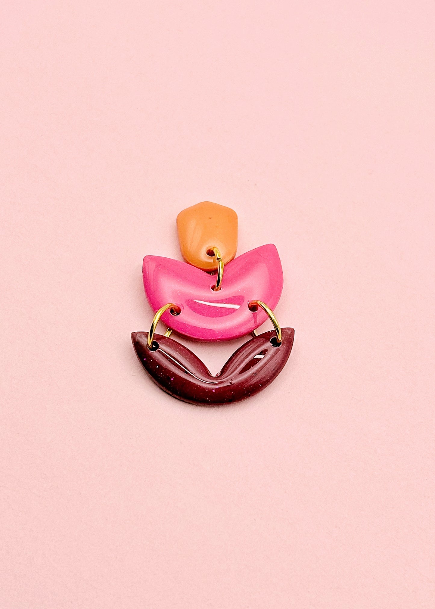 Orla Orange, Rose et Marron Irisé