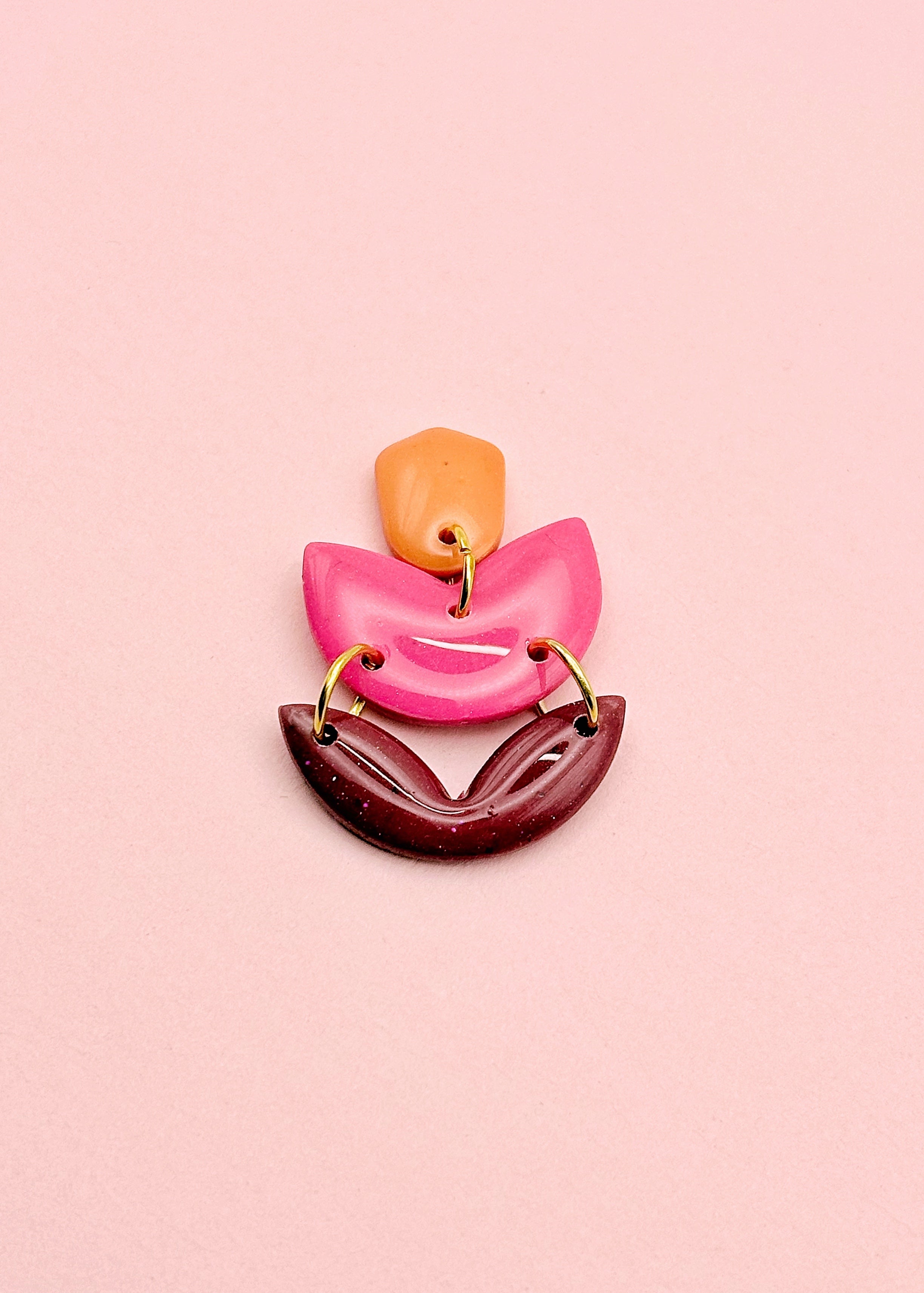Orla Orange, Rose et Marron Irisé