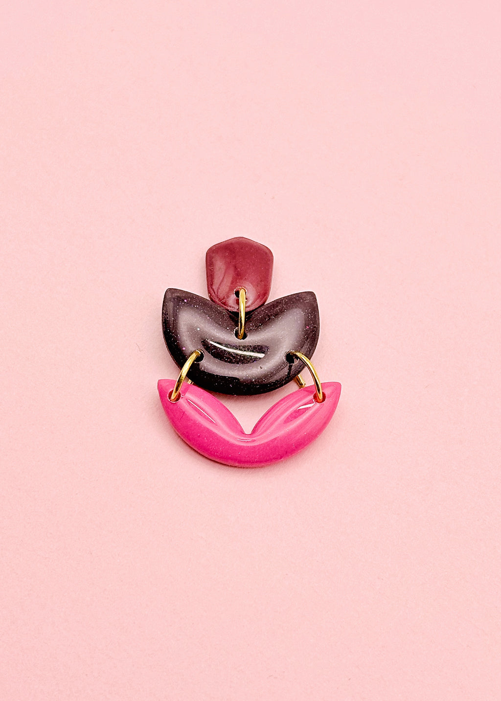 Orla Noir Irisé, Rose et Marron Irisé