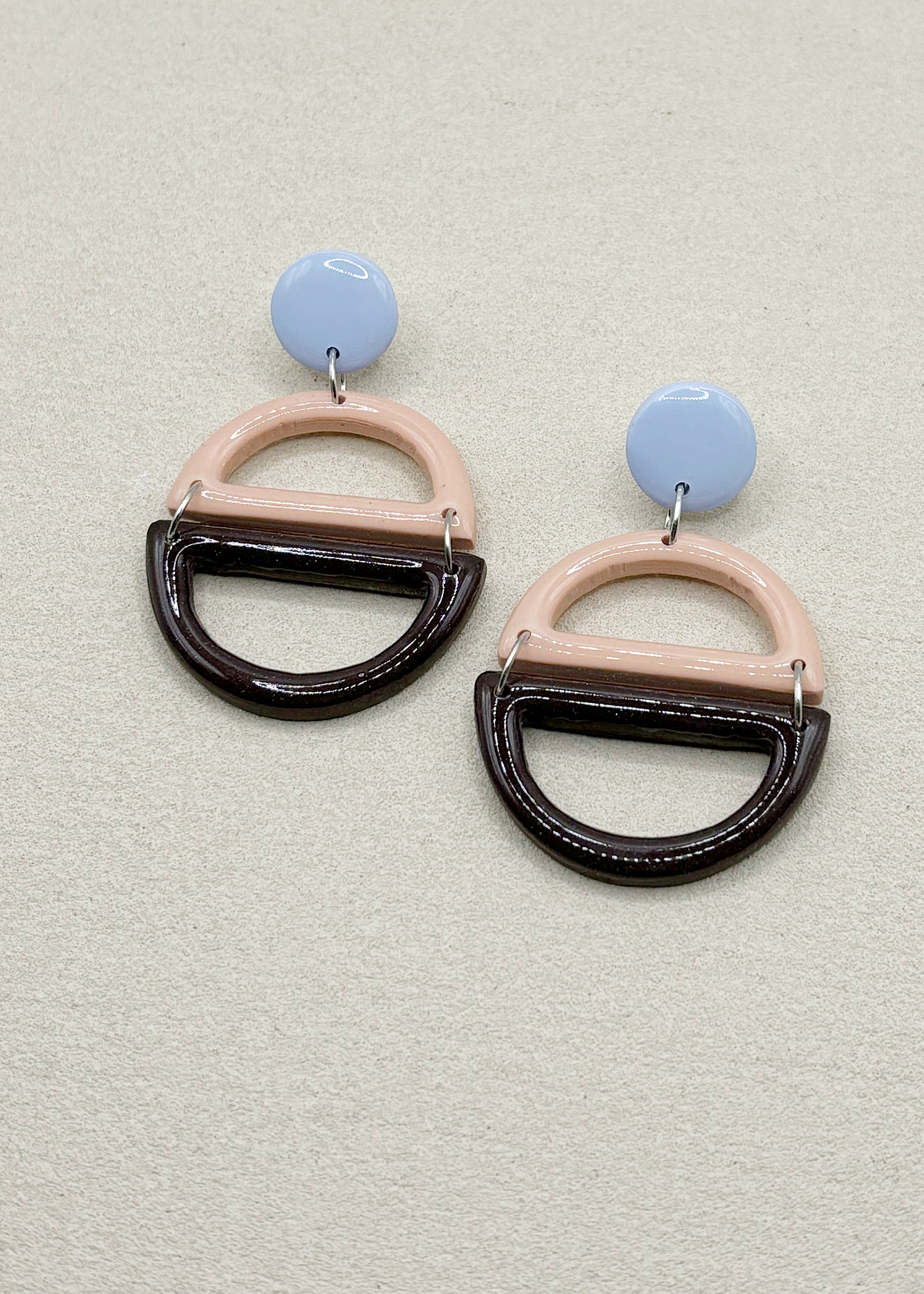 Color Block Demi Cercles