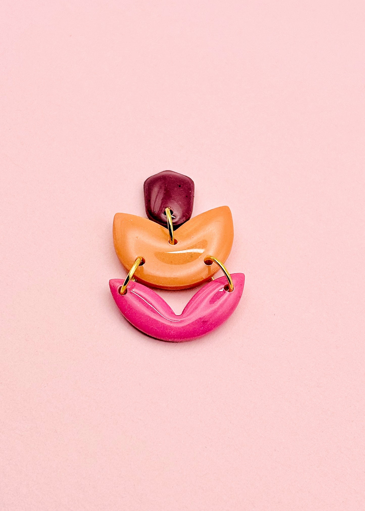 Orla Orange, Rose et Marron Irisé