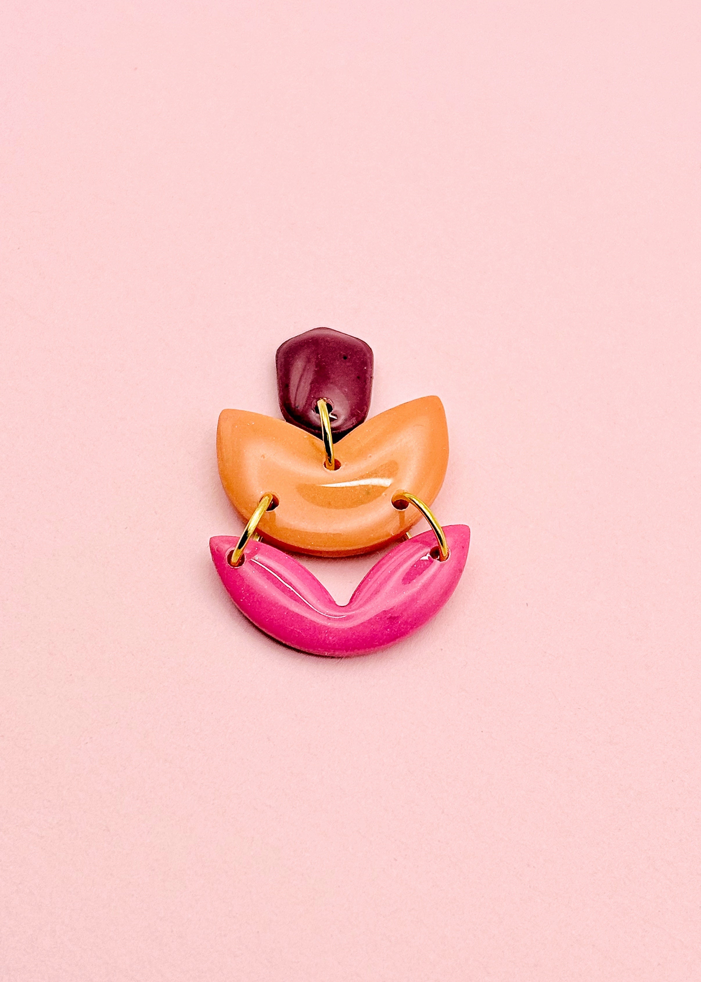 Orla Orange, Rose et Marron Irisé