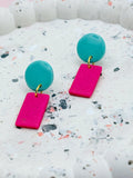 Pendante Magenta et Cyan