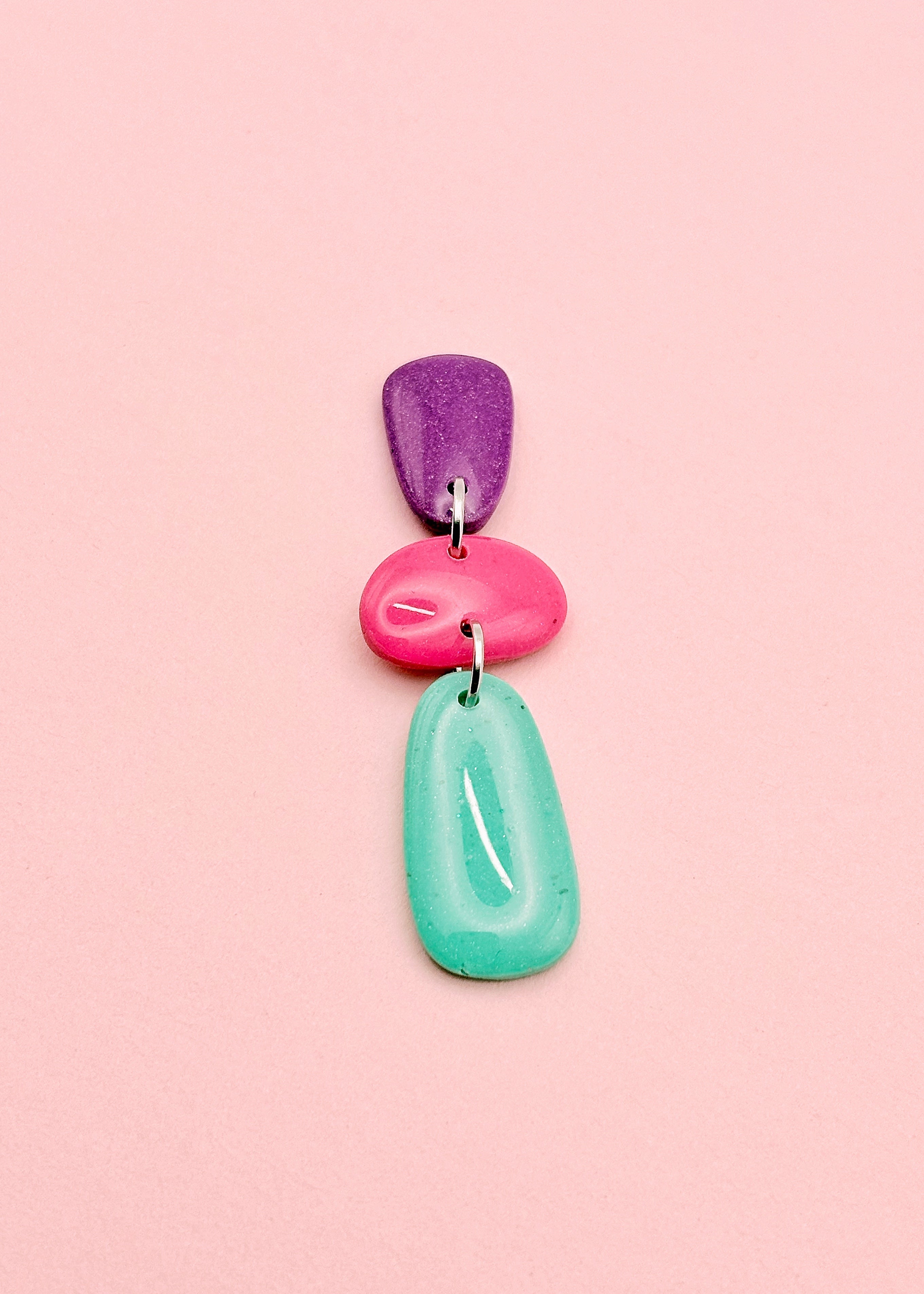 Orla rose turquoise et mauve