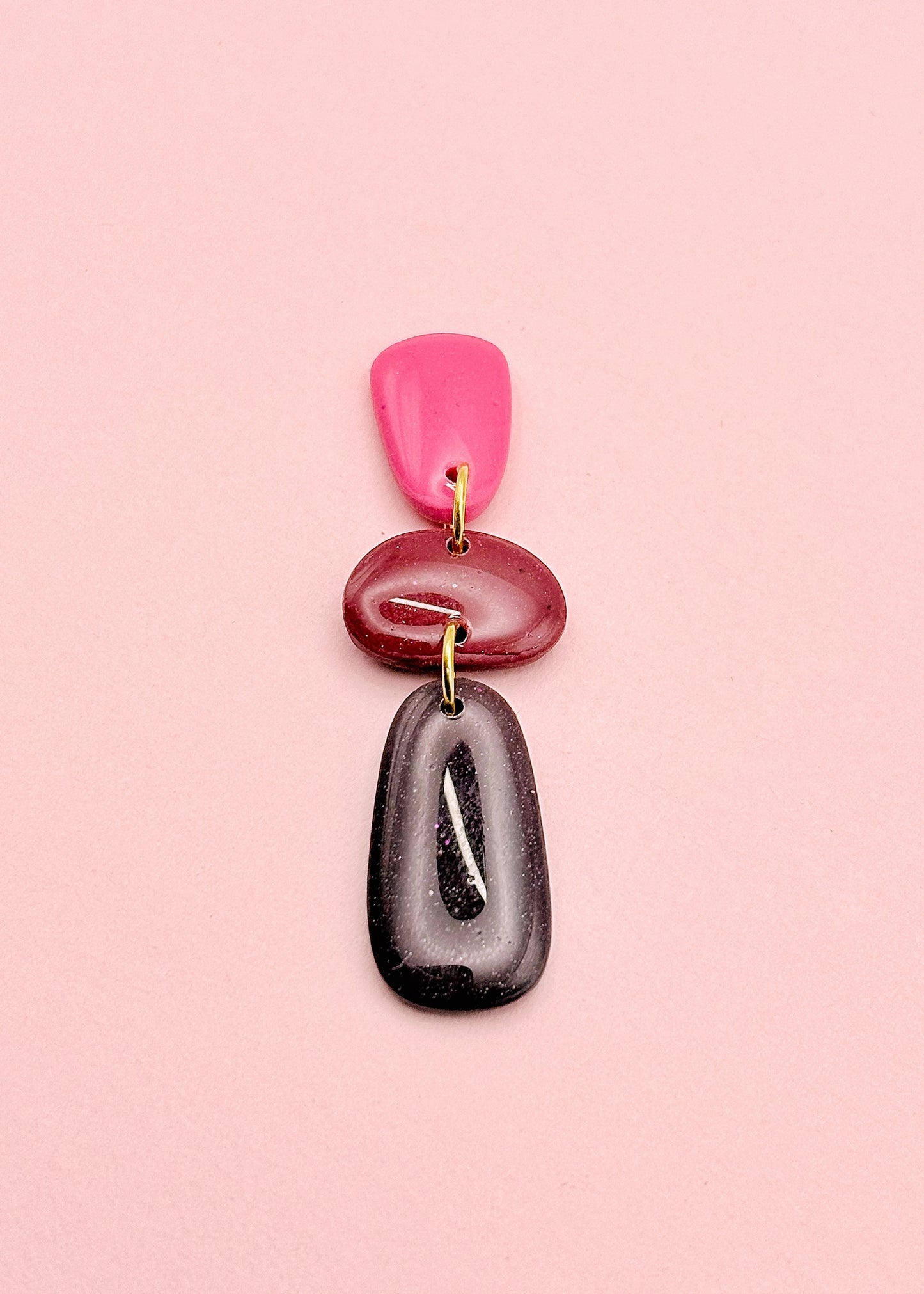 Orla Noir Irisé, Rose et Marron Irisé
