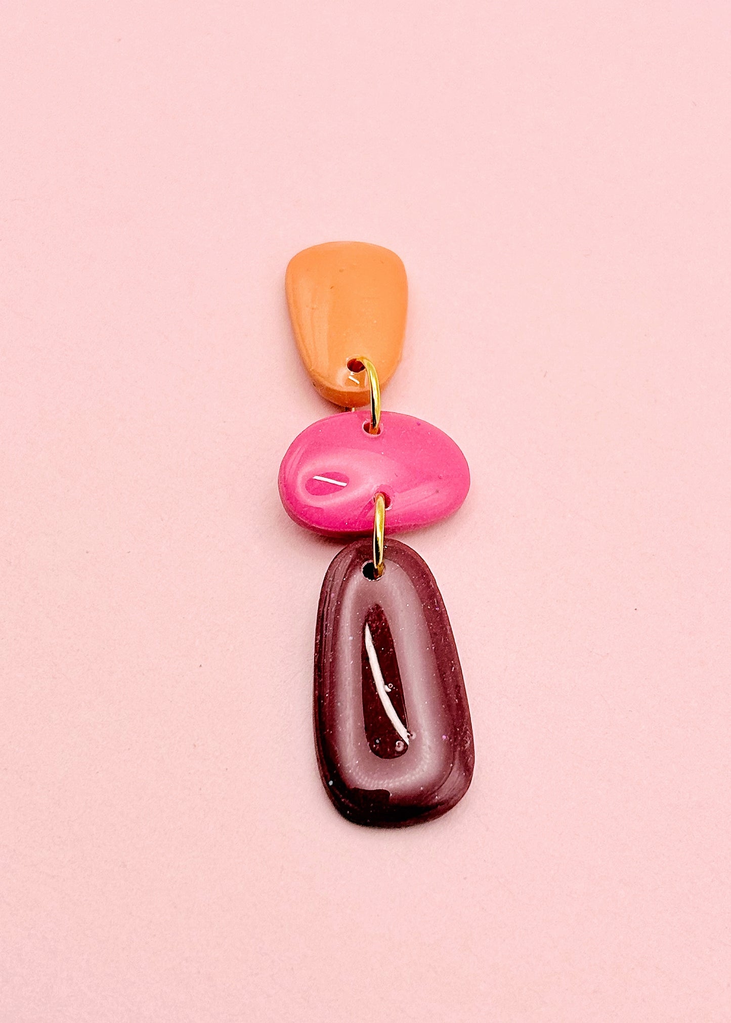 Orla Orange, Rose et Marron Irisé