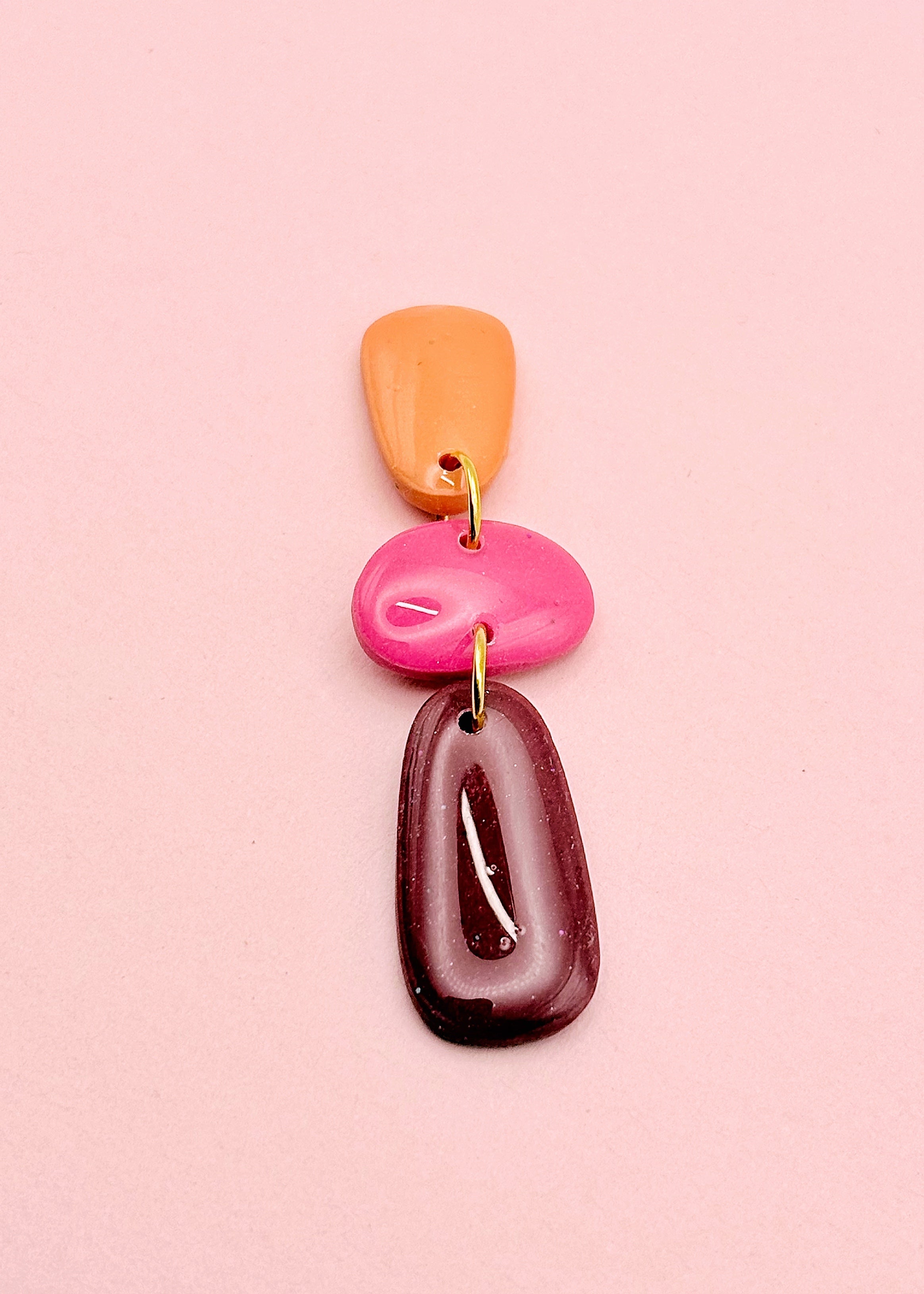 Orla Orange, Rose et Marron Irisé