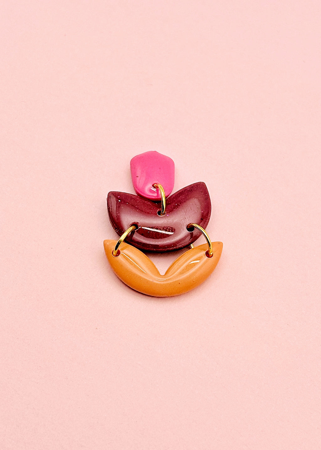 Orla Orange, Rose et Marron Irisé