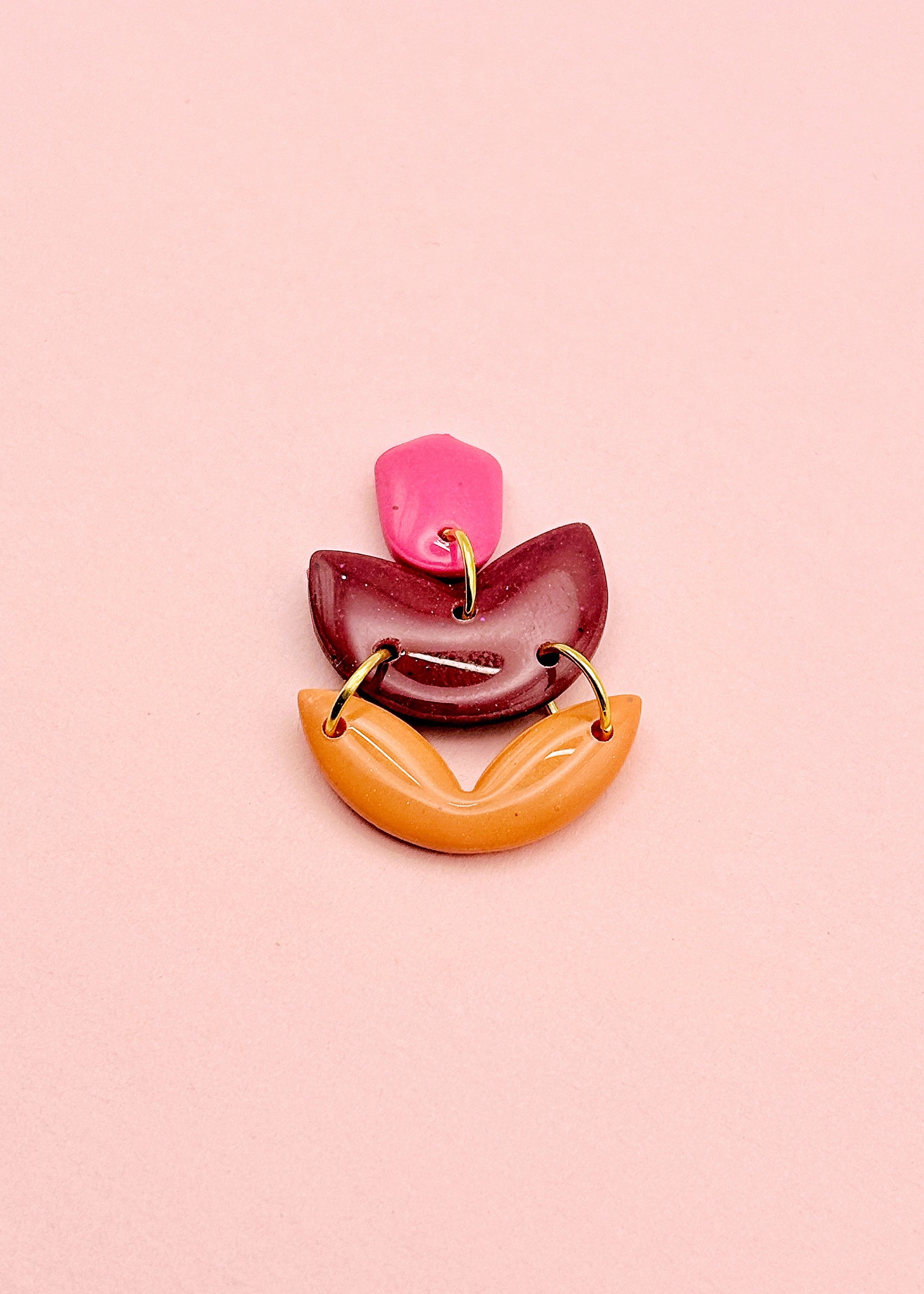 Orla Orange, Rose et Marron Irisé