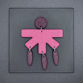 Automne Rose et Aubergine