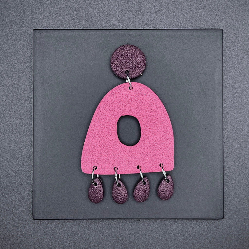 Automne Rose et Aubergine