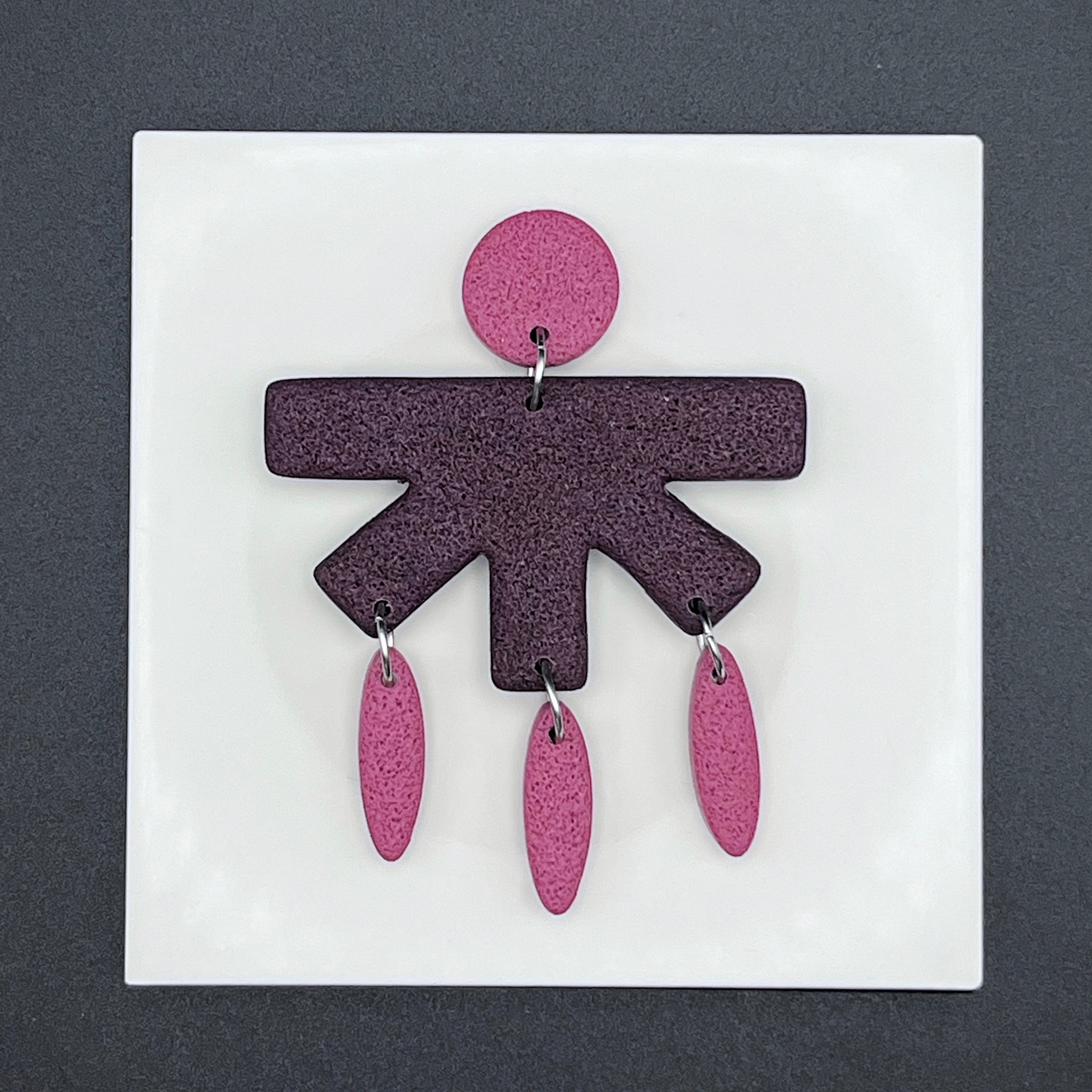 Automne Rose et Aubergine