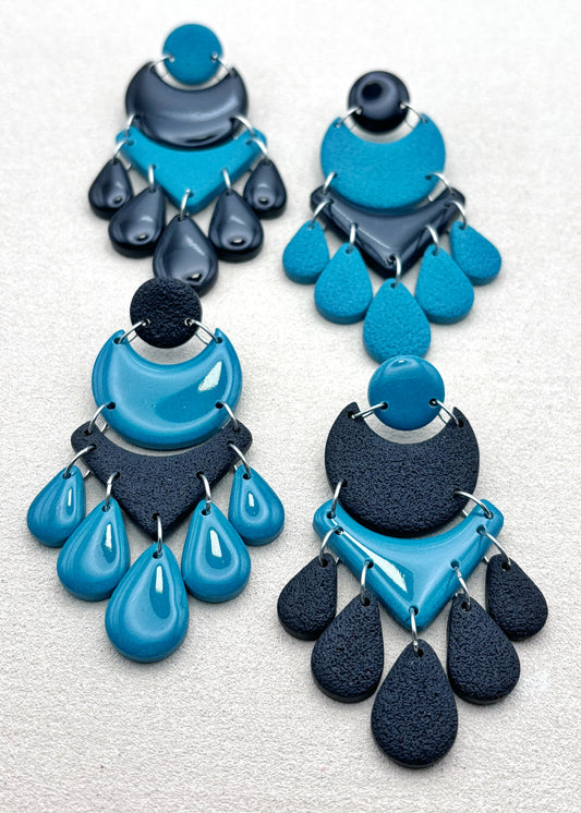 Valeria Blue and Black